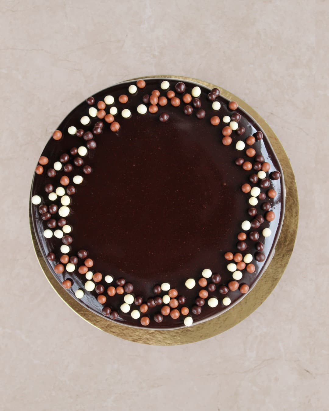 Chocolade Trio bovenaanzicht